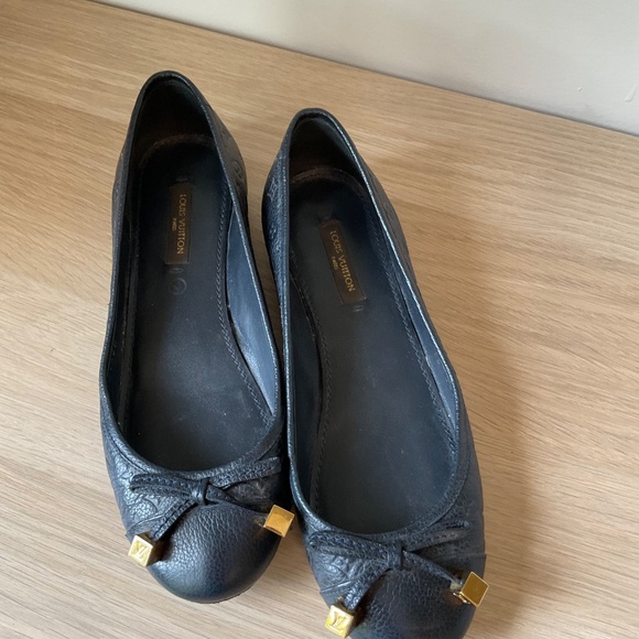 Louis Vuitton Flat Ballerina Navy monogram size 34 - Picture 2 of 6